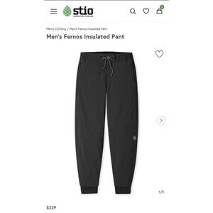 Stio Fernos Insulated Pants Mens XXL Abyss New With Tags! $229